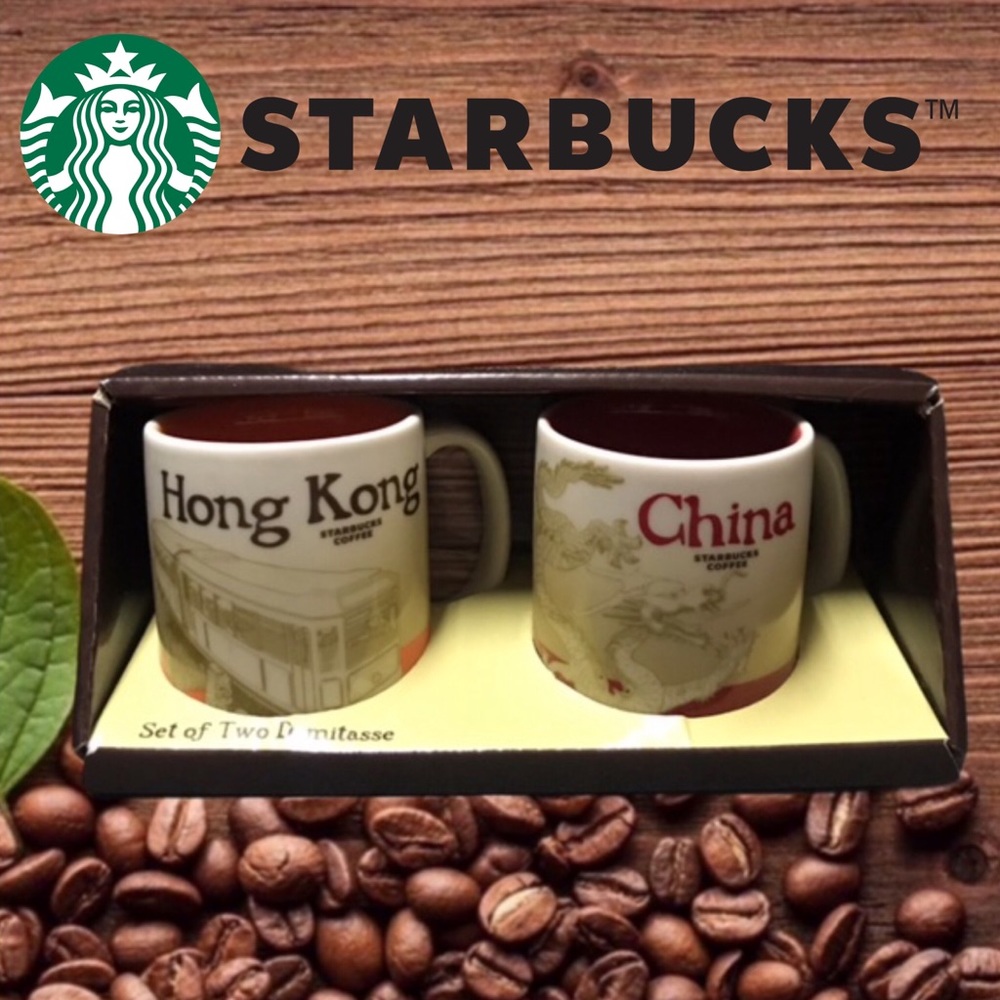 Starbucks Set of Two Demitasse Cups